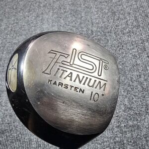 Ping TiSt Titanium Karsten Driver 10° 350 Series Graphite RH Mens Golf Pride